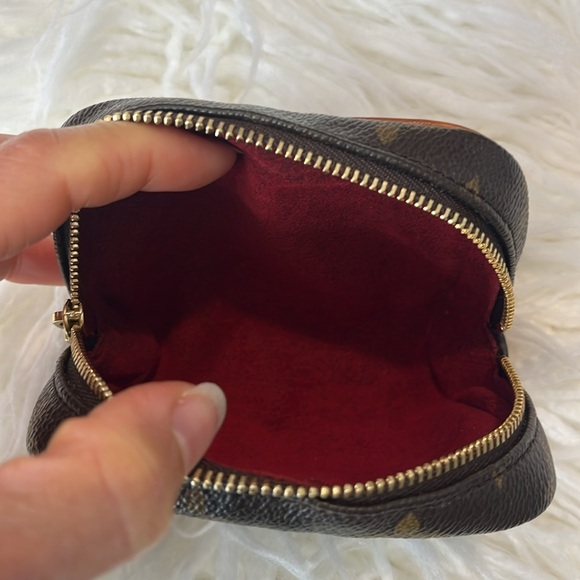 Louis Vuitton Trousse Wapity with Red Interior cosmetic case catch all pouch - Picture 8 of 12